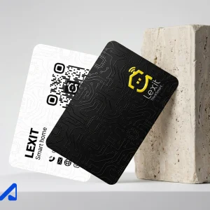 طراحی کارت ویزیت لوکس برند لکسیت - 2